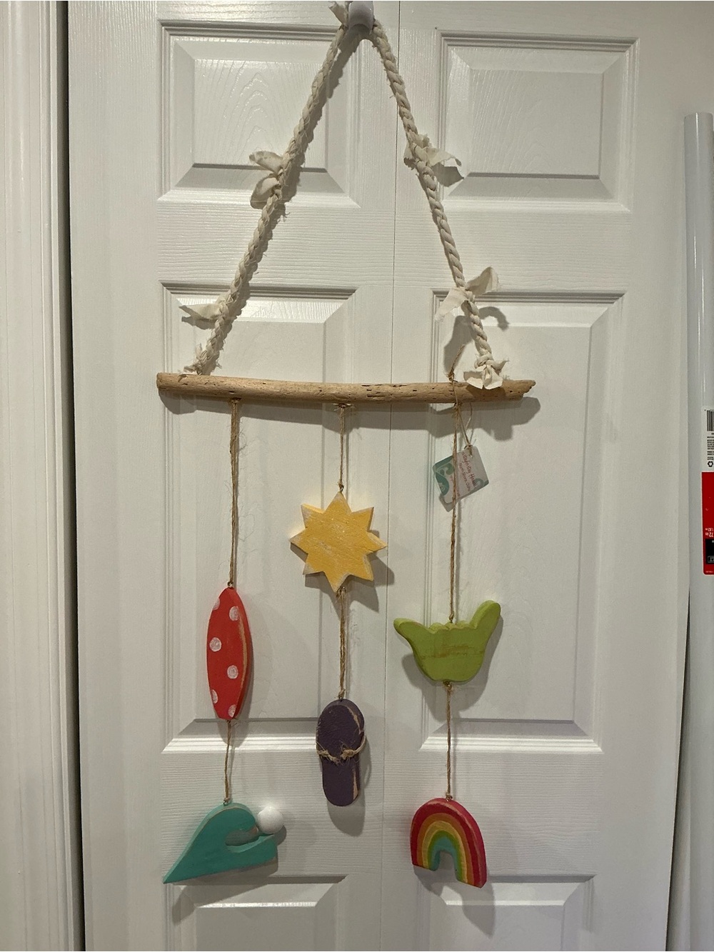 Artsy Fartsy Upcycled Wood Hawaiian Icon Mobile -New!